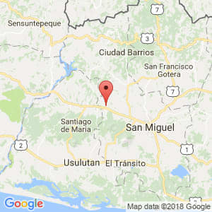 Localización de Lolotique en San Miguel