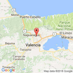 Localización de San Diego en Carabobo