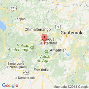 Localización de Ciudad Vieja en Sacatepéquez