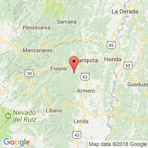 Localización de Fálan en Tolima