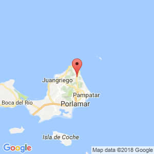 Localización de Paraguachí en Nueva Esparta
