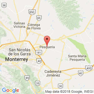 Localización de Pesquería en Nuevo León