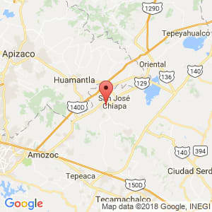 Localización de Rafael Lara Grajales en Puebla