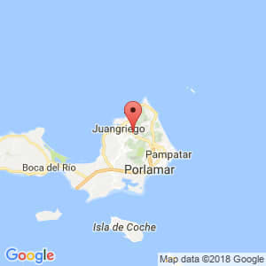 Localización de Santa Ana en Nueva Esparta
