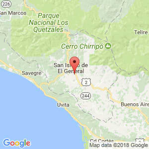 Localización de Daniel Flores en San José