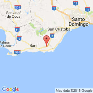 Localización de Santana en Peravia