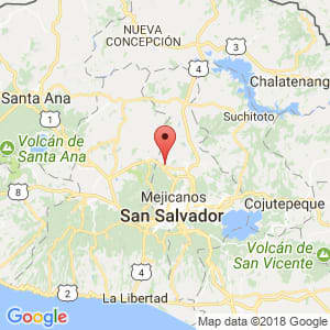Localización de Nejapa en San Salvador