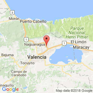 Localización de Yagua en Carabobo