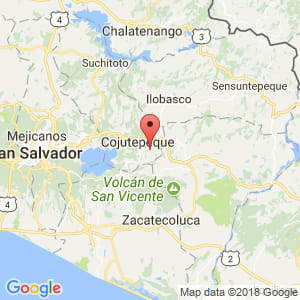 Localización de San Cristóbal en Cuscatlán