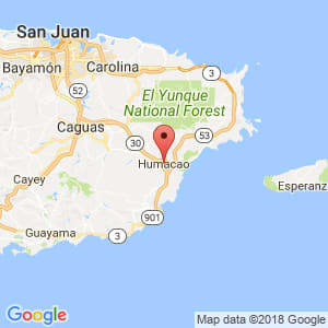 Localización de Las Piedras en Humacao