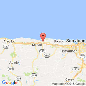 Localización de Vega Baja en Arecibo