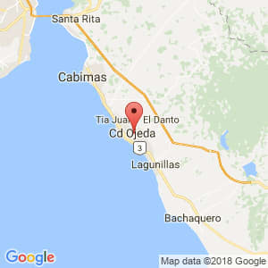 Localización de Barrio Simón Bolívar en Zulia