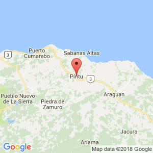 Localización de Píritu en Falcón