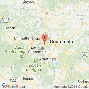 Localización de San Lucas Sacatepéquez en Sacatepéquez