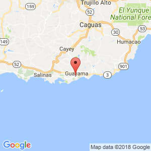 Localización de Santa Isabel en Guayama