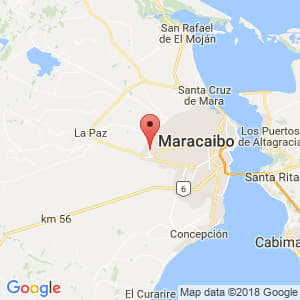 Localización de La Concepción en Zulia