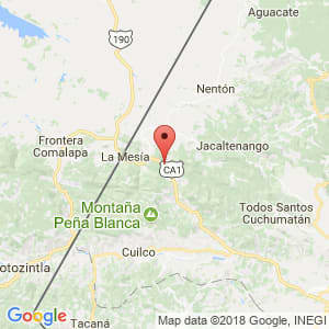 Localización de La Democracia en Huehuetenango