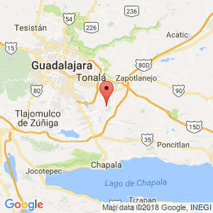Localización de El Salto en Jalisco