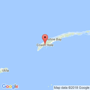 Localización de Coxen Hole (Roatán) en Islas de la Bahía