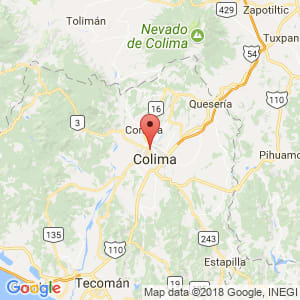 Localización de Villa de Álvarez en Colima