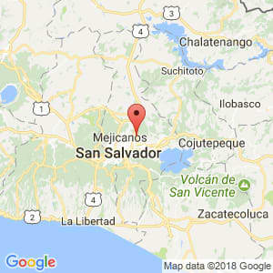 Localización de Delgado en San Salvador