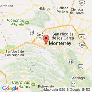 Localización de Santa Catarina en Nuevo León