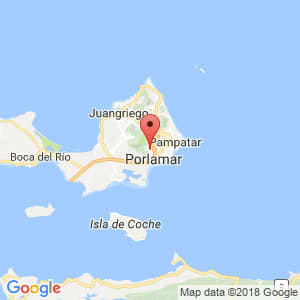 Localización de El Valle del Espíritu Santo en Nueva Esparta