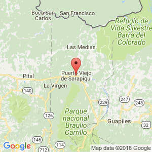 Localización de Puerto Viejo en Heredia Localización de Puerto Viejo en Heredia