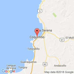 Localización de Coquimbo en Coquimbo