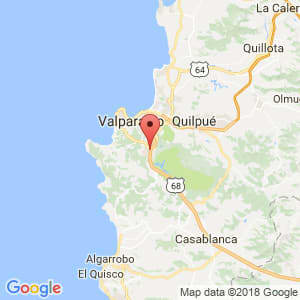 Localización de Placilla de Peñuelas en Valparaíso
