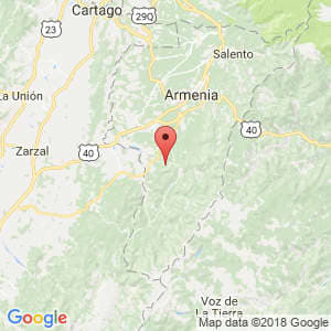 Localización de Buenavista en Quindío
