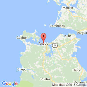 Localización de Ancud en Los Lagos Localización de Ancud en Los Lagos