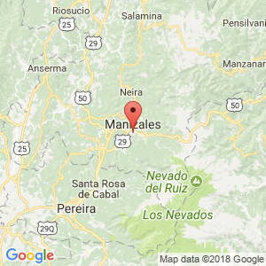 Localización de Villamaría en Caldas