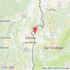 Localización de Ureña en Táchira