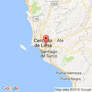 Localización de La Victoria en Lima Provincias