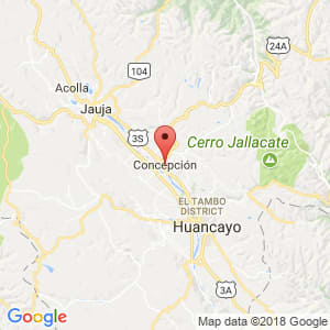 Localización de Concepción en Junín