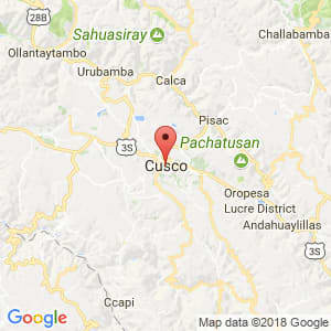 Localización de Cuzco en Cuzco