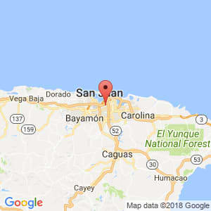 Localización de Puerto Nuevo en San Juan