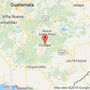 Localización de Cuilapa en Santa Rosa