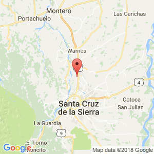 Localización de Valle Sánchez en Santa Cruz