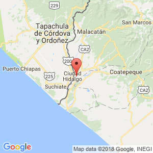 Localización de Ayutla en San Marcos