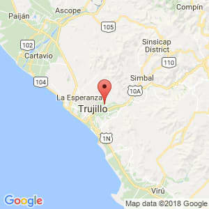 Localización de Laredo en La Libertad