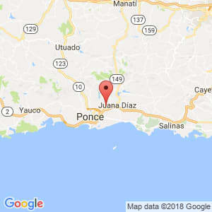 Localización de Coto Laurel en Ponce