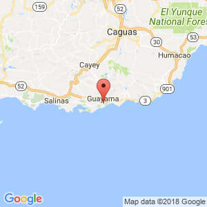 Localización de Barranquitas en Guayama