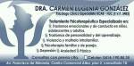 Fotos de Dra. Carmen Eugenia González Rivas. Psicólogo Clínico. Psicoterapeuta