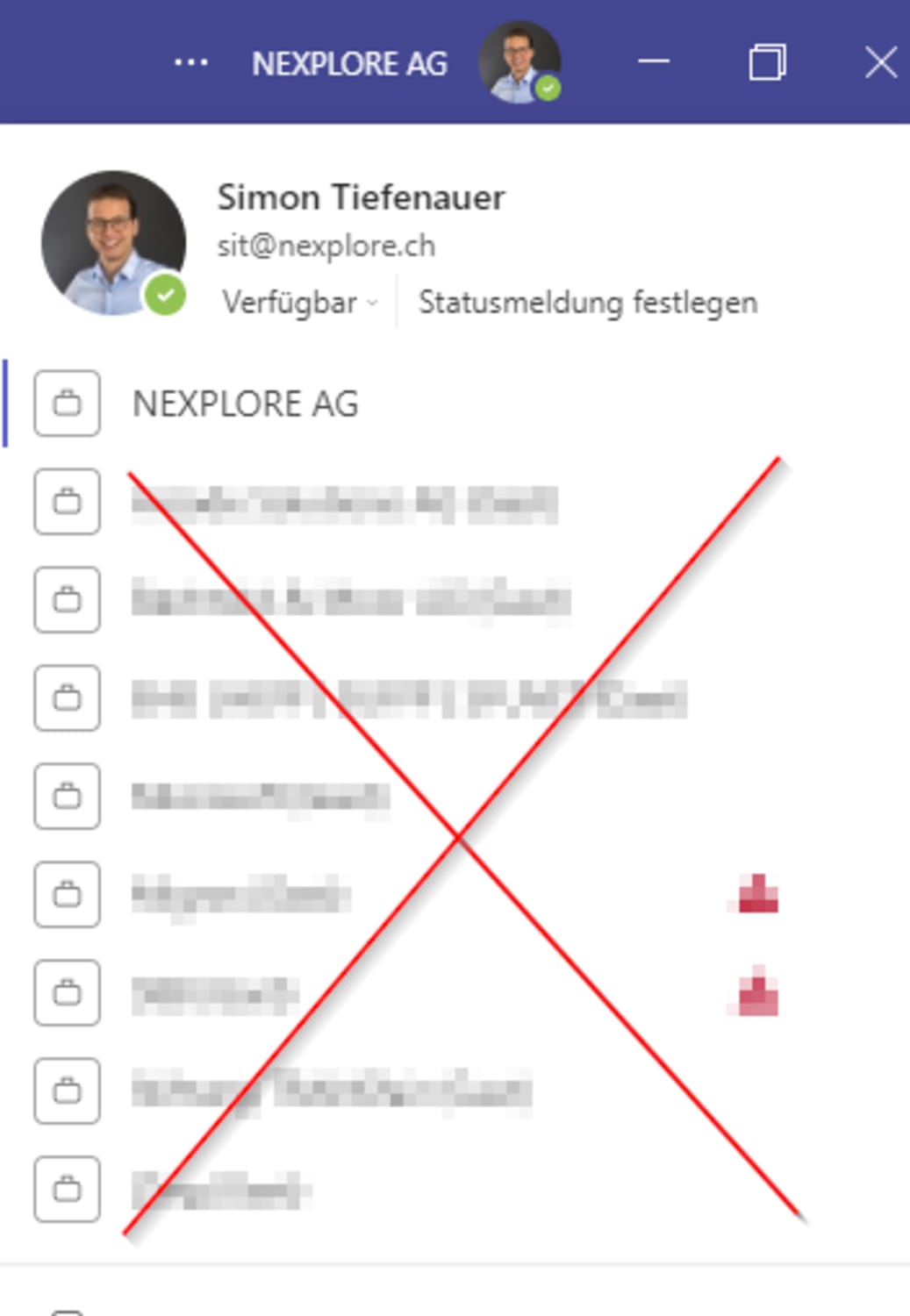 Nexplore Microsoft Teams Shared Channels