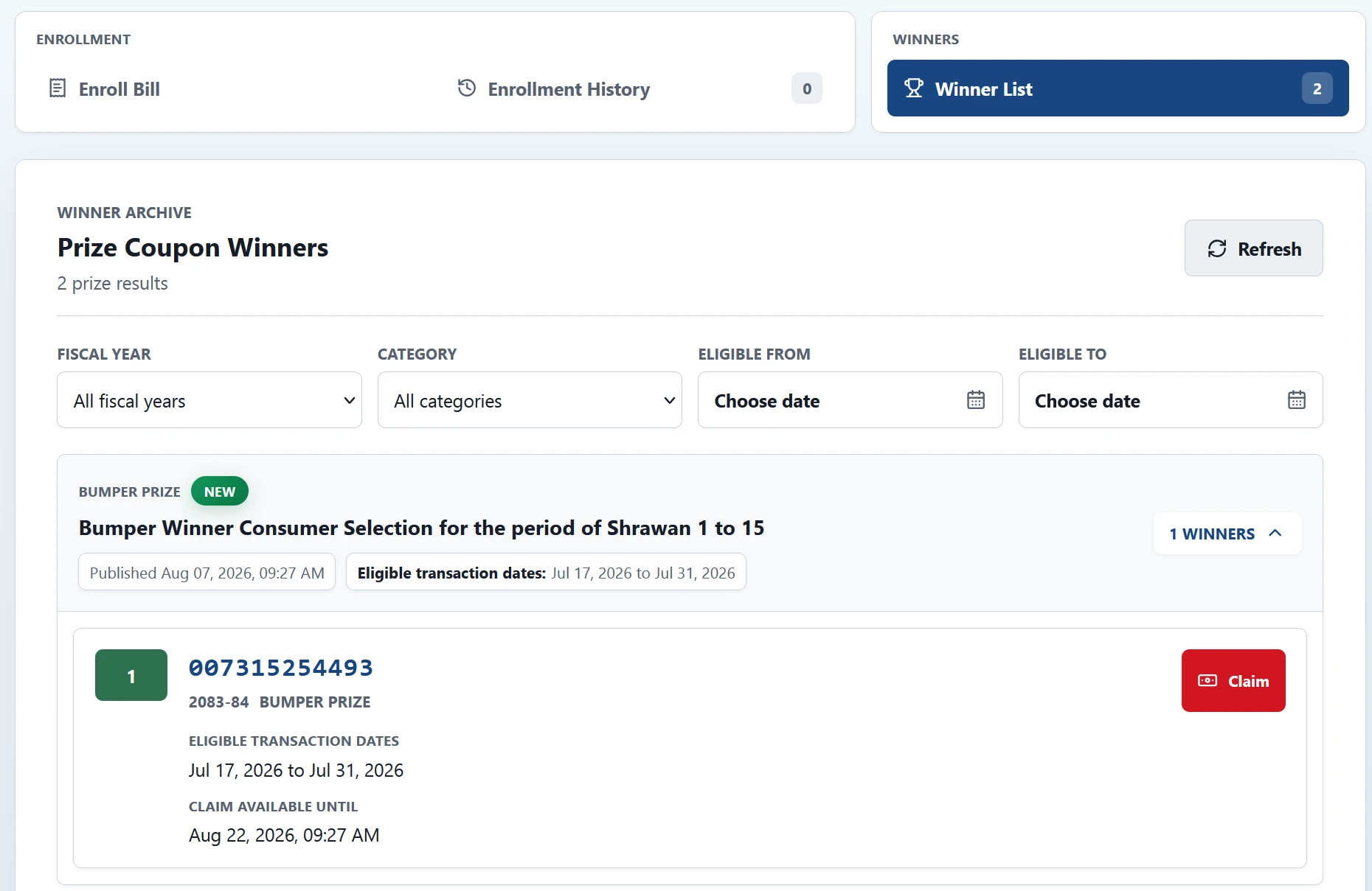 How to register in taxpayer incentive prize program launched by the government of Nepal and win millions everyday image