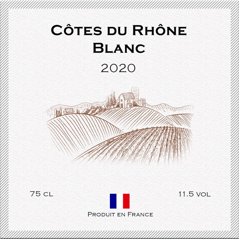 Côtes du Rhône Blanc