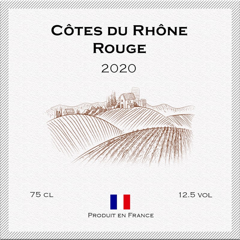Côtes du Rhône Rouge