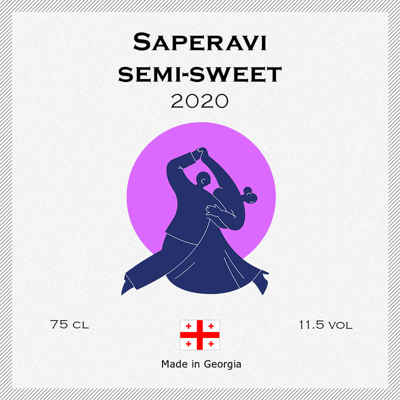 Saperavi semi-sweet